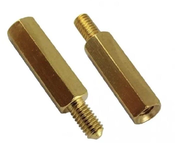 M3 X 8 + 6mm Hex Brass Standoff Screw per PCB Spacer ANSI Standard