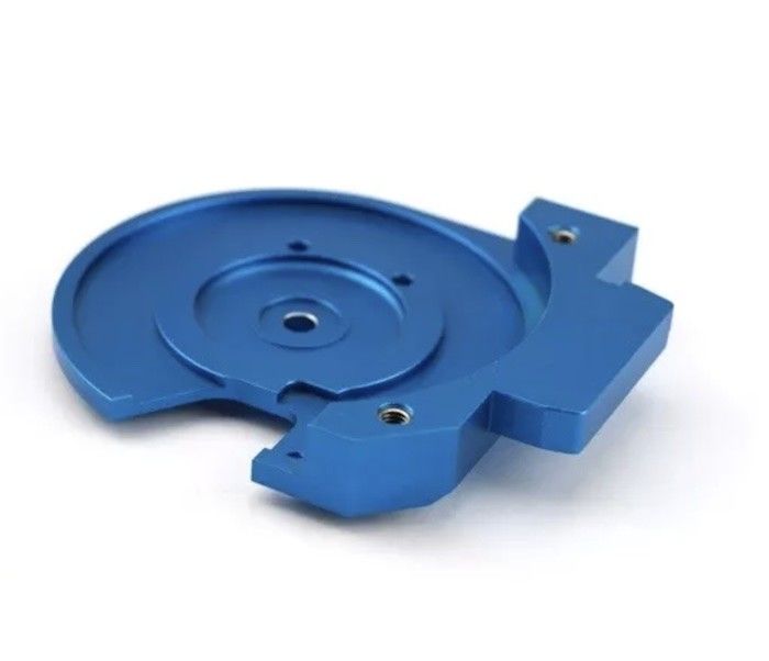 Alumini 6061-T6 parti girate CNC colore anodizzato per i corpi delle valvole