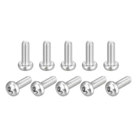 M4x16mm Torx sicurezza macchina viti 316 in acciaio inossidabile testa pan Tamper Proof fissaggi a vite bulloni