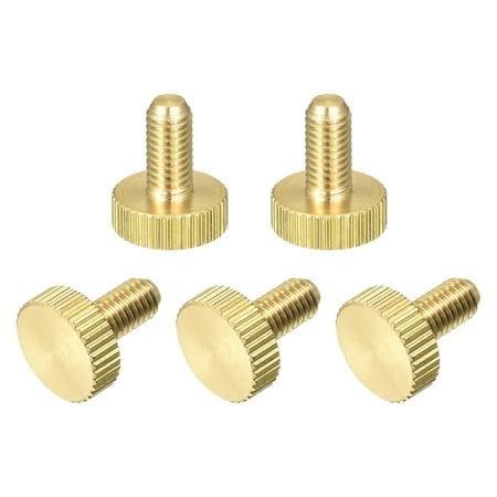 Vetture per pollici, M5x10 mm, bulloni di ottone piatti, manopole di presa, fissaggi per la casa, elettronica, macchina
