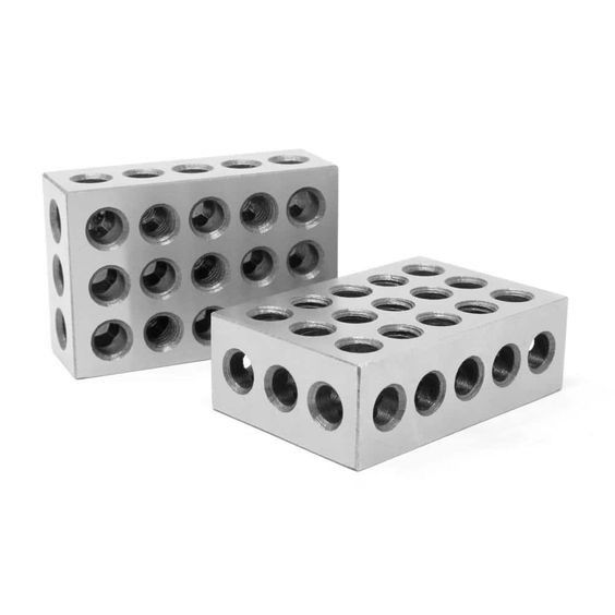 25 mm x 50 mm x 75 mm blocchi metrici di precisione di 123 calibri
