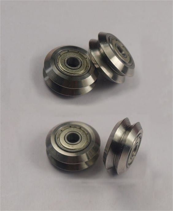 3D Printer AccessoriParte di macchine CNC OpenbuildStainless Steel Metal Dual V Wheel-V Slot Aluminium LinearExtrusion