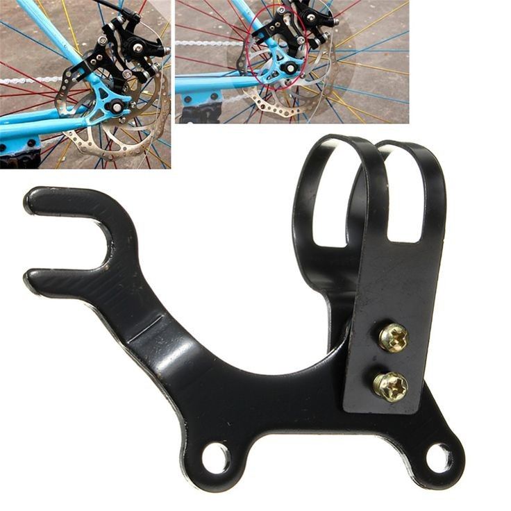 Adaptatore di telaio per biciclette a freno a disco per rotore da 160 mm Componenti per biciclette 73g