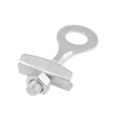 Silver ToneMetal Bike Bicicleta RicambiChain Tug Tensioner 6mm Dia.Thread, Dimensione:5 x 2cm /2