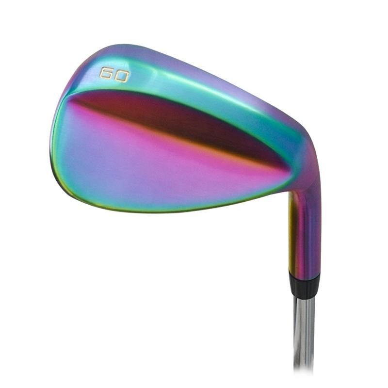 Custom colorato arcobaleno CNC fresato Golf Wedge Club Racing, regalo 35,5 pollici