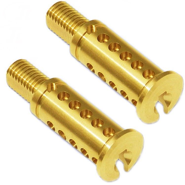 Rottura CNC di ottone Rottura CNC di rame Fregiatura CNC su misura a 4 assi Accessori su misura per motocicli