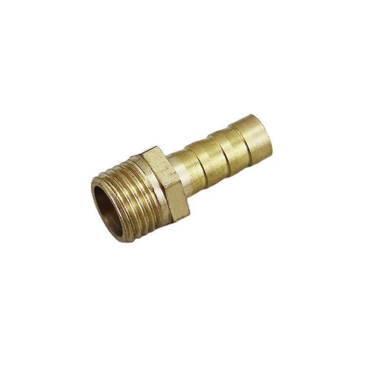 Pneumatico idraulico di ottone maschile femminile croce retta X Y T forma tubo adattatore tubo Barb Fitting