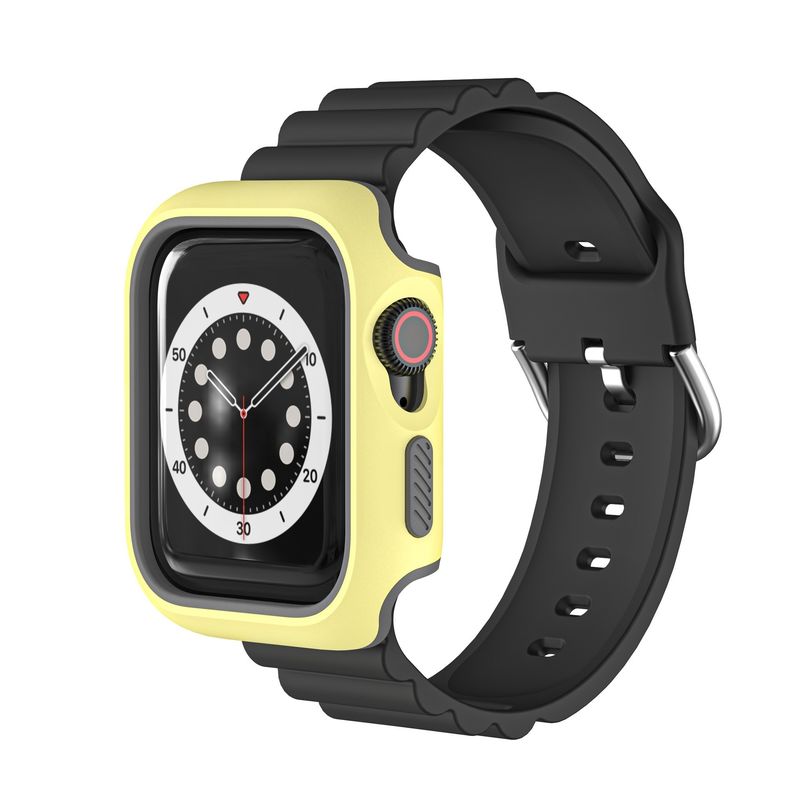 Cassa protettiva a doppio colore resistente alle cadute TPU Protective Smart Watch Case