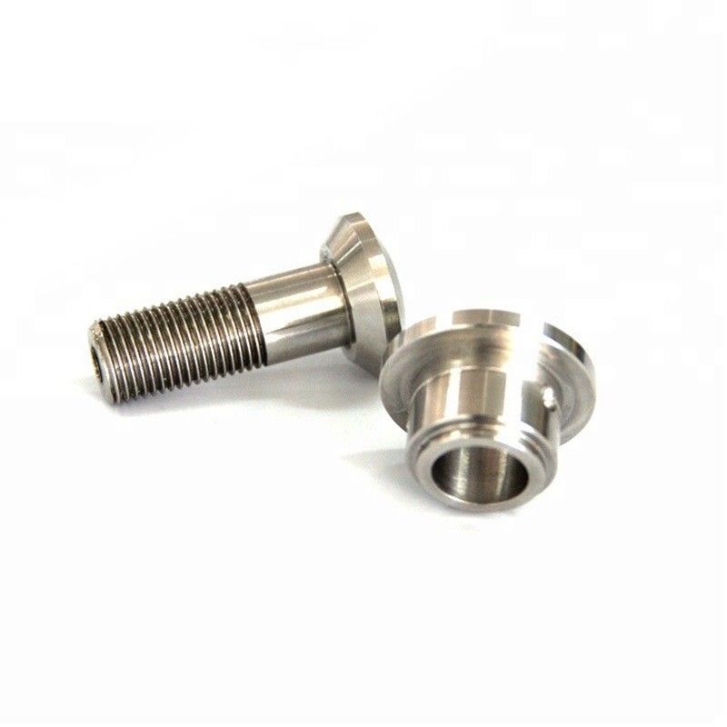 Personalizza OEM High-precision CNC Industrial / Screw / Thread Nut Aluminio / Titanio / Acciaio inossidabile / Metallo Turning Part