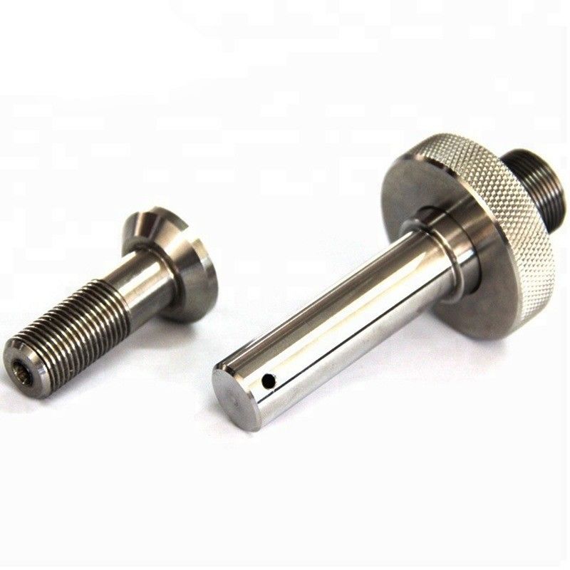 Personalizza OEM High-precision CNC Industrial / Screw / Thread Nut Aluminio / Titanio / Acciaio inossidabile / Metallo Turning Part