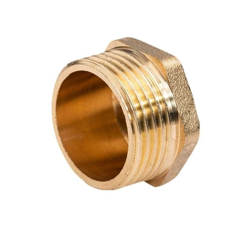 OEM Precision 4 Axis CNC Machining / Milling / Turning Prototyping Parte per prese di ottone / vite di rame