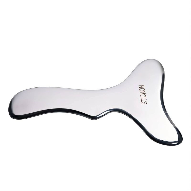Acciaio inossidabile Gua Sha Scraping Massage Tool Set IASTM Tools Grande strumento di mobilitazione dei tessuti molli
