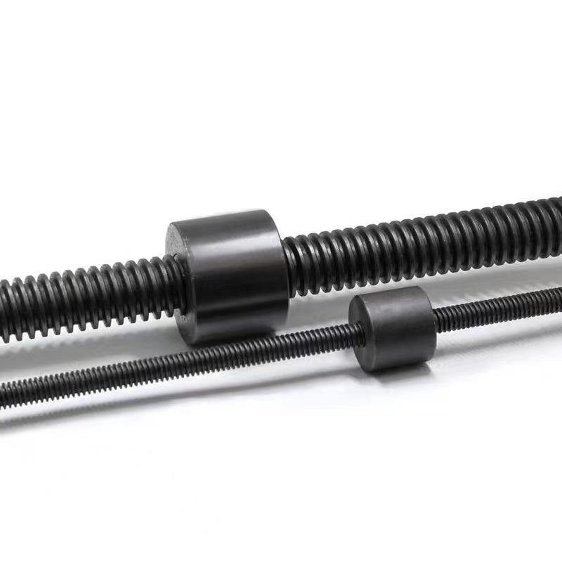 Aluminio ottone Acciaio nero Vattone a piombo Cnc Torno Trapezoidale Verga di bastone Macchina di cucitura Applicazione di attrezzature mediche
